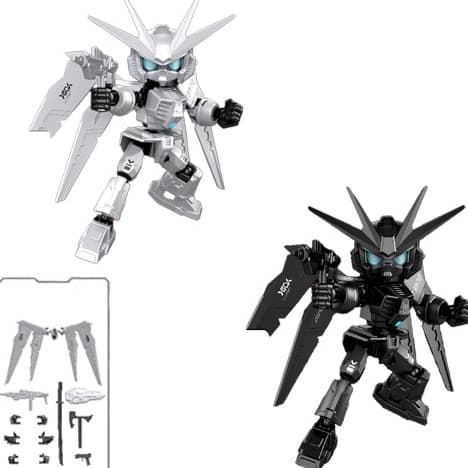 T13 Action Figure Mecha 3D Premium Modelo Detalhado para Montagem Para Colecionadores e Fãs de Ficção Científica