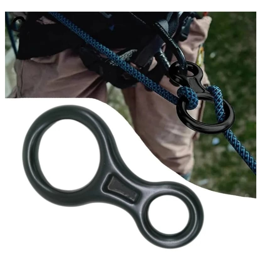 Descensor Freio Oito Sideup Alumínio 35KN Rapel Alpinismo
