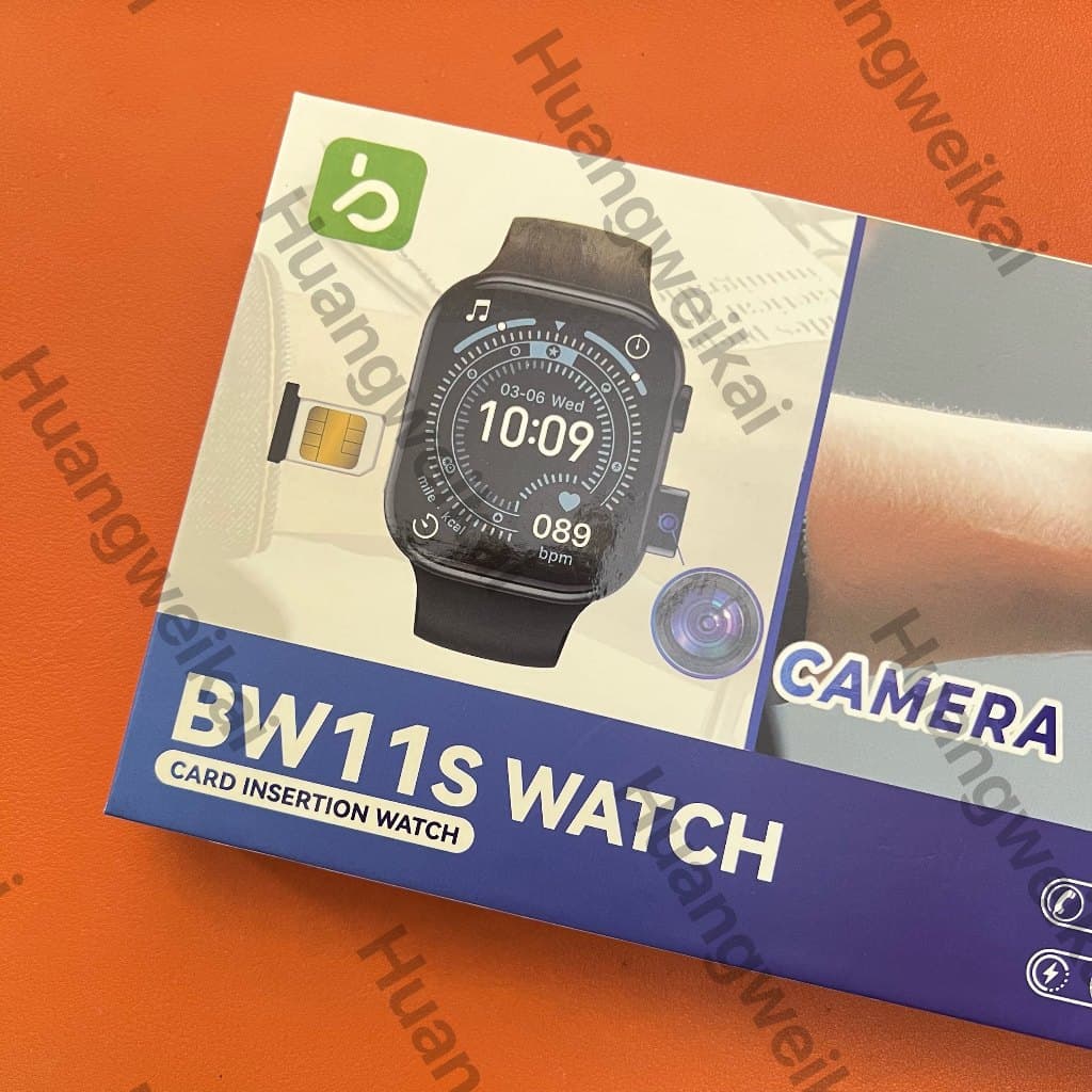 Novo Relógio Inteligente s11 4G Cartão SIM bw11s Câmera HD Para Android IOS Masculino Feminino Smartwatch s11