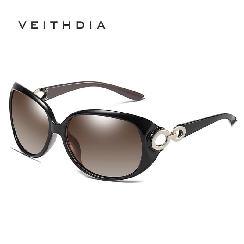 VEITHDIA Novos Óculos De Sol Polarizados Femininos Com Proteção UV400 Para Dirigir Na Moda Feminina GS122