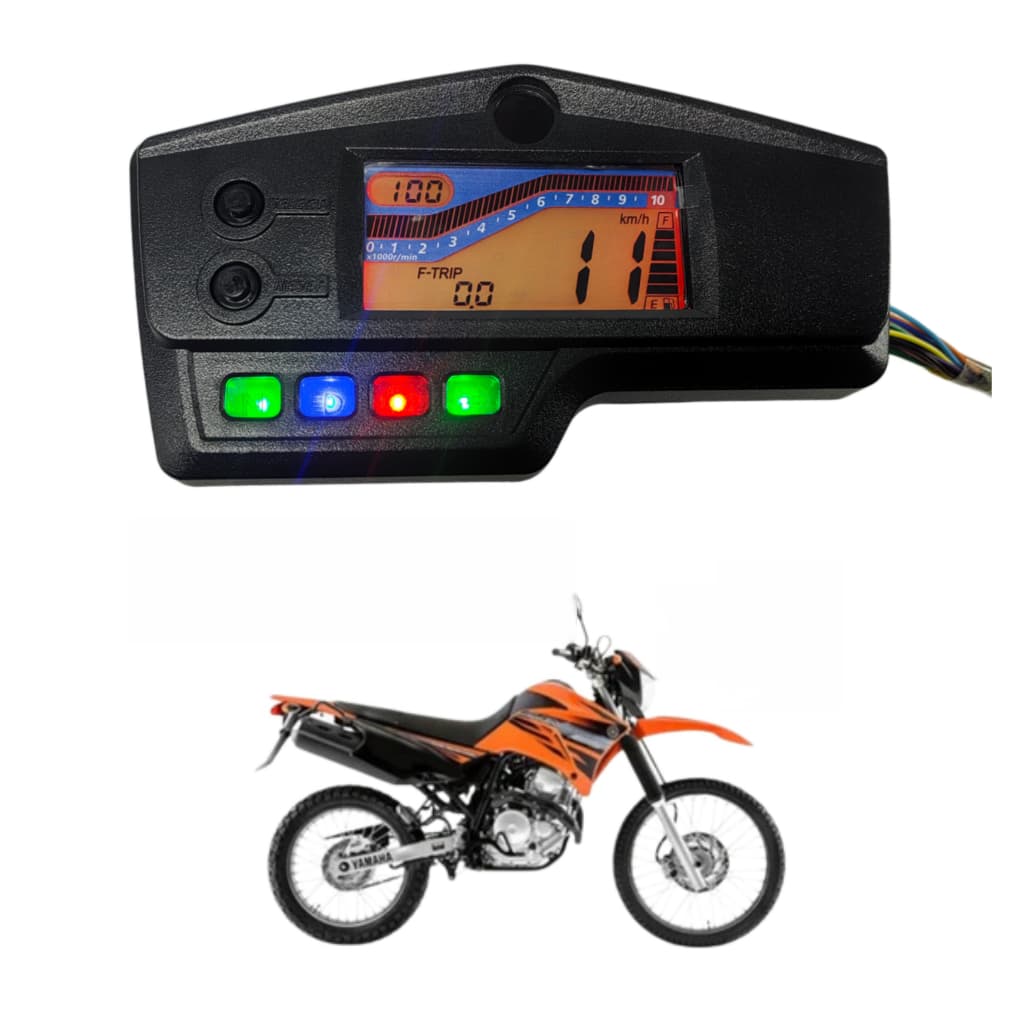 Painel Completo Digital Para yamaha Lander 250 2007 Até 2015