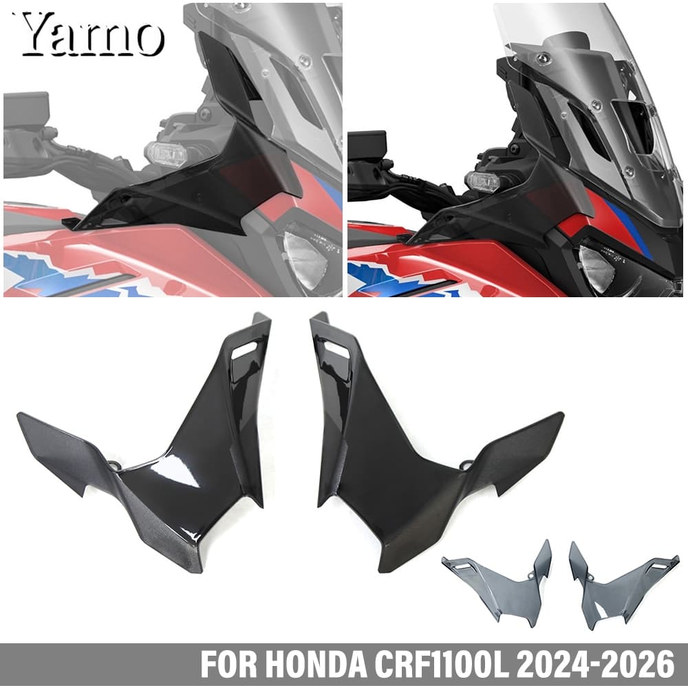 Para Honda CRF1100L África Twin 2024-2026 , Versão ADV Não Disponível Pára-Brisa Lateral Da Motocicleta Defletor Superio