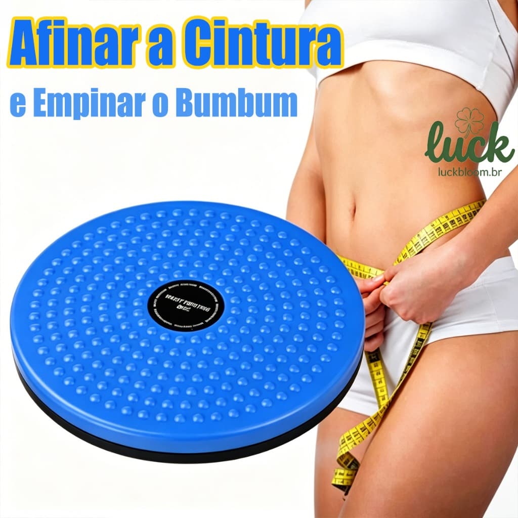 Disco Fitness Waist Twisting Disc P/ Exercicios Leve