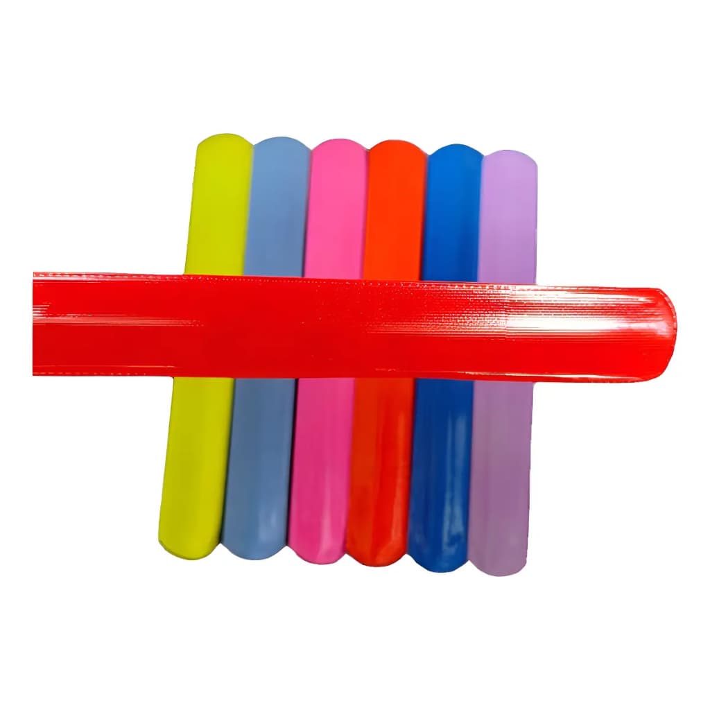 Kit Pulseira Bate Enrola Balada Festa C/100 Pçs Cores Sort