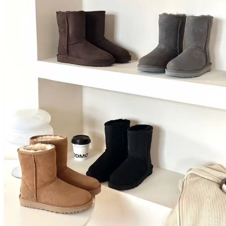 Botas De Neve Femininas Alta Moda