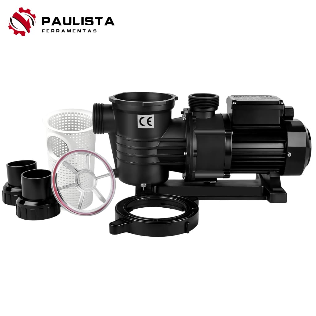 Bomba Para Piscina 220V 370W , De Água Autoescorvante Circulante Com Pré-Filtro