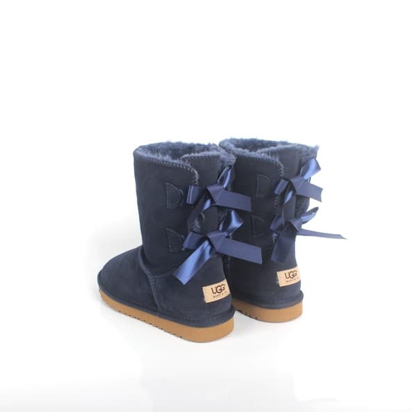 Botas De Neve Meninas Crianças | Bailey bow Sapatos Femininos Para Se Aquecer