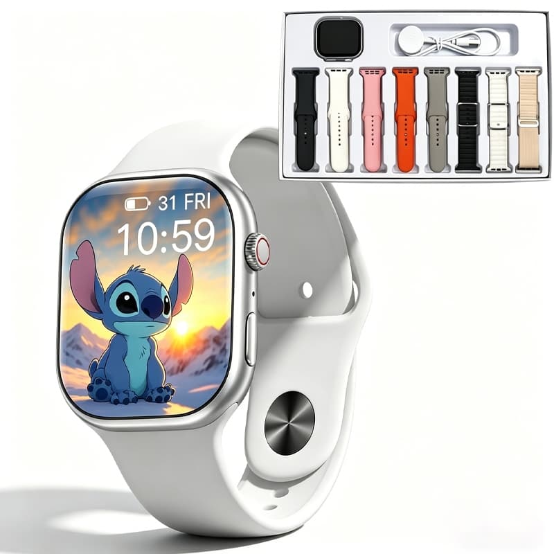 (Do São Paulo) Calculadora De Smartwatch Relógio Inteligente/Papel De Parede Personalizado , Kit De Presente Para Festiv