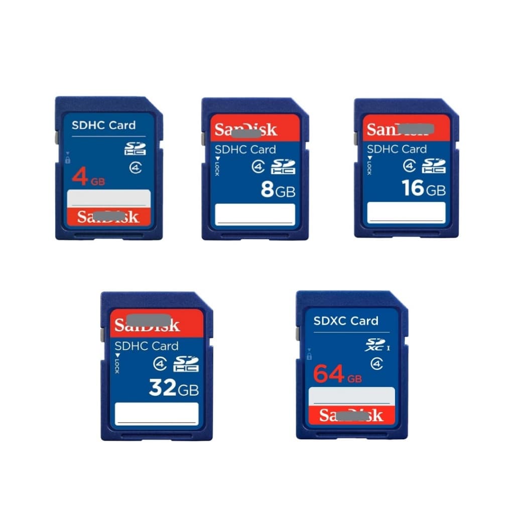 Cartão SD 2GB/4GB/8GB/16GB/32GB/64GB Synergy Digital Filmadora De Memória SDHC SDXC
