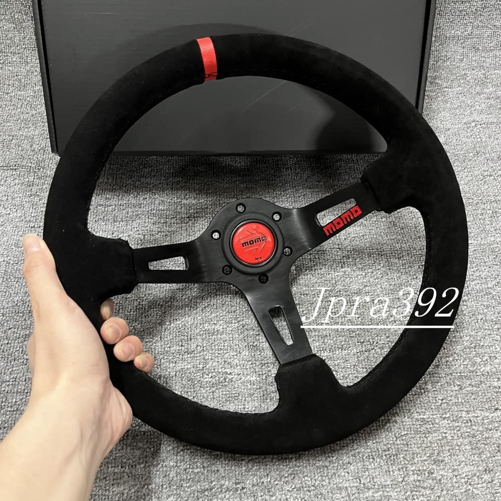 Volante MOMO Camurça De 13 Polegadas Universal 330mm
