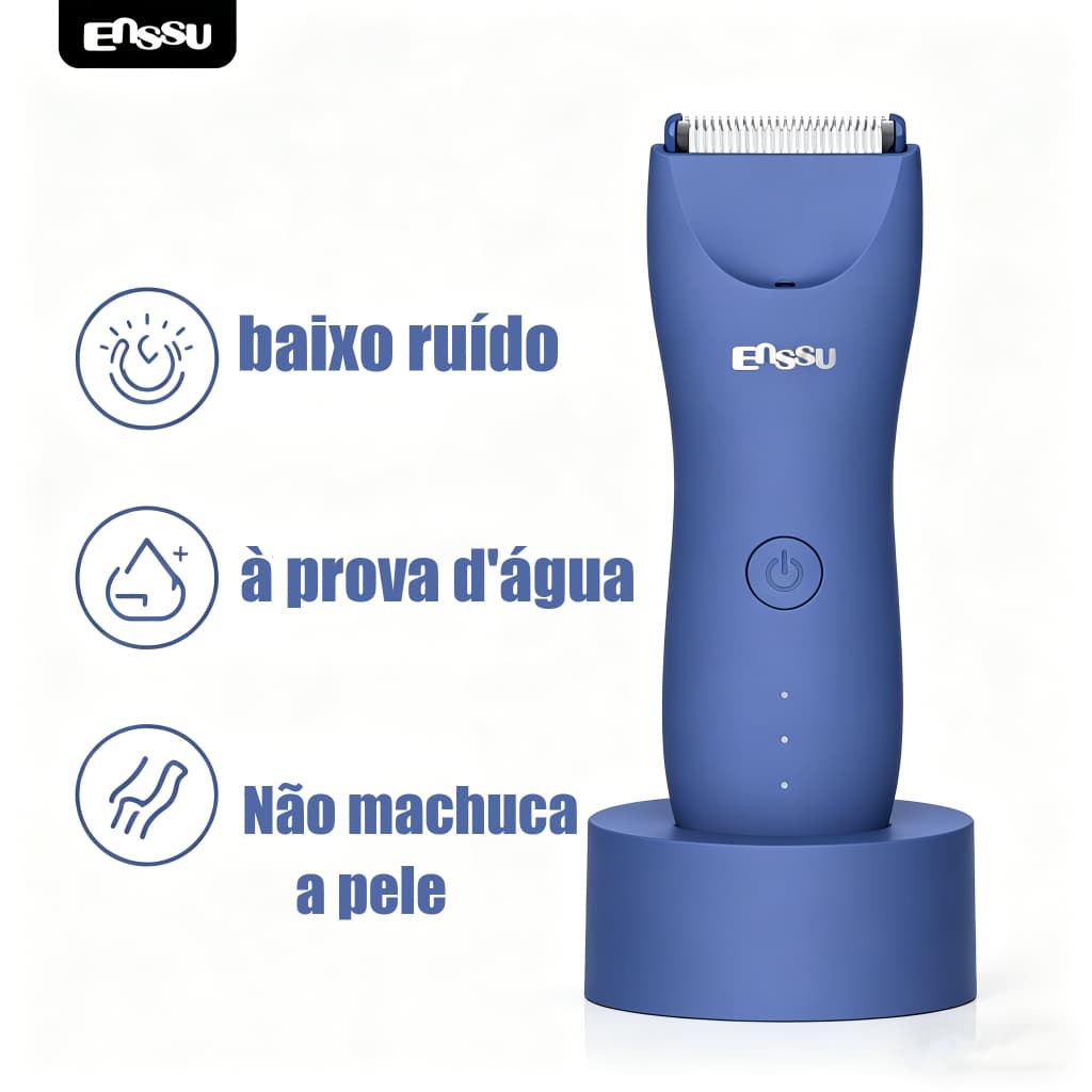 Aparador De Pelos  Máquina De Cortar Cabelo Barbeador Elétrico Depilação Da Região Íntima