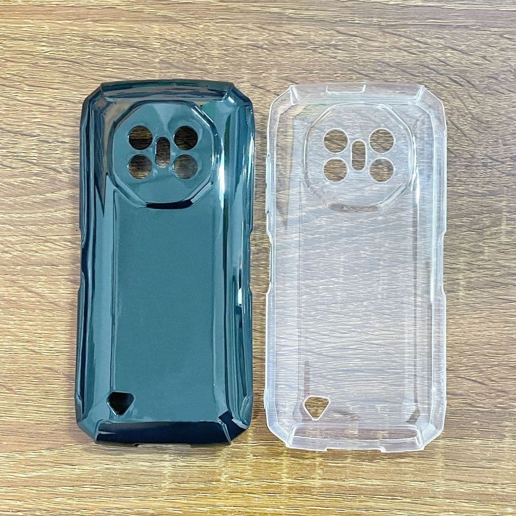 Capa Transparente De TPU Macio Para Doogee Fire 3 Pro Silicone Protetora Traseira Telefone