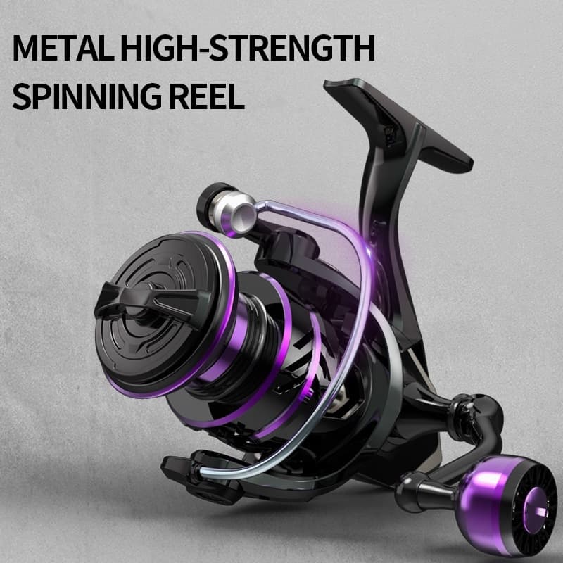 Carretel De Pesca Giratório HP500-HP7000 , Molinete spinning , Leve e resistente , Para mar e rio