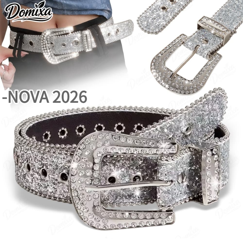 POOP Cintos Góticos De Rhinestone De Couro De PU Cowboy Ocidental Y2K Moda Para Meninas Jeans Cintos lindos para mulhere