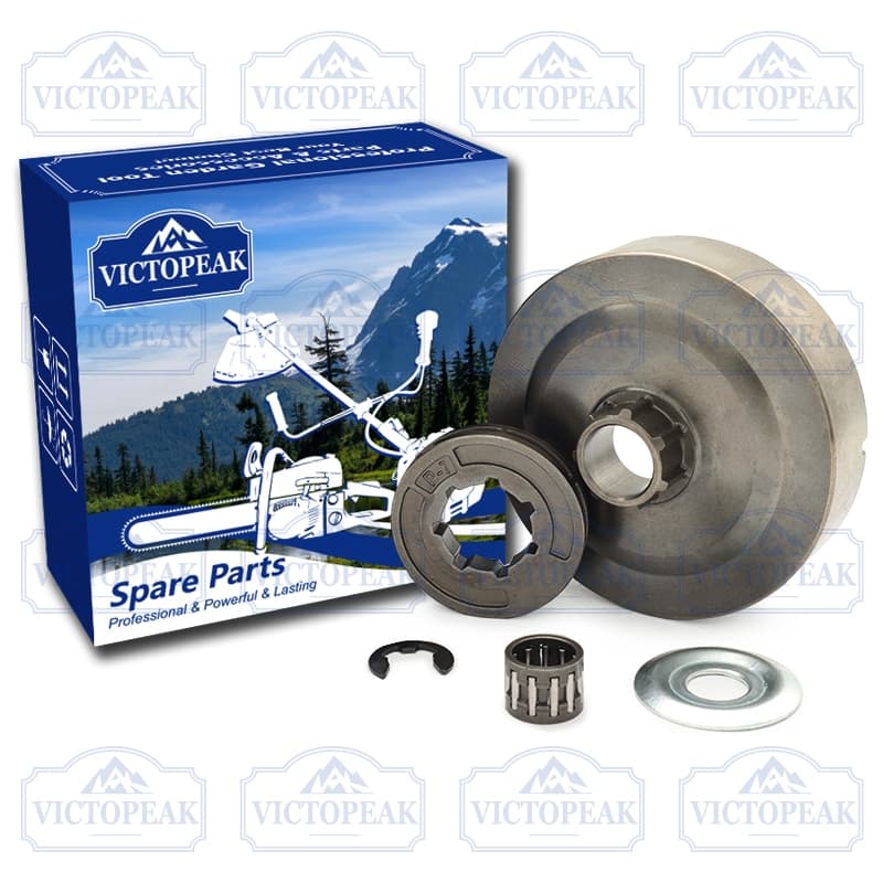 Kit De Roda Dentada De Embreagem De Aço Temperado Para Motosserra MS170 MS180 017 018