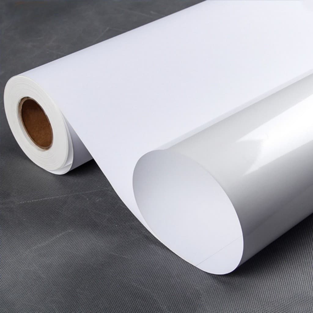Papel Adesivo Branco 5 METROS X 45CM Adesivo Para Parede Moveis Geladeiras Eletrodoméstico