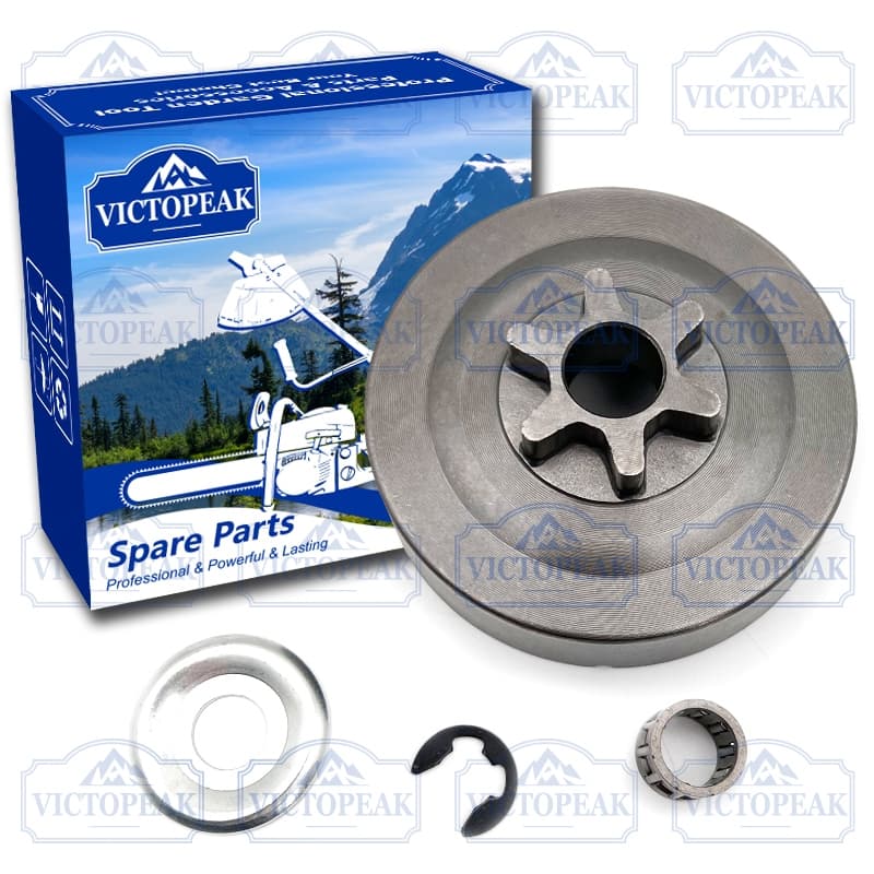 Kit De Roda Dentada De Embreagem De Aço Temperado Para Motosserra MS170 MS180 017 018