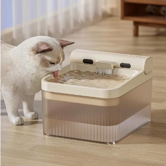 Fonte De Água Sem Fio e Sensor fonte autómatica Aproximação Para Animais De Estimação Gatos De 3L