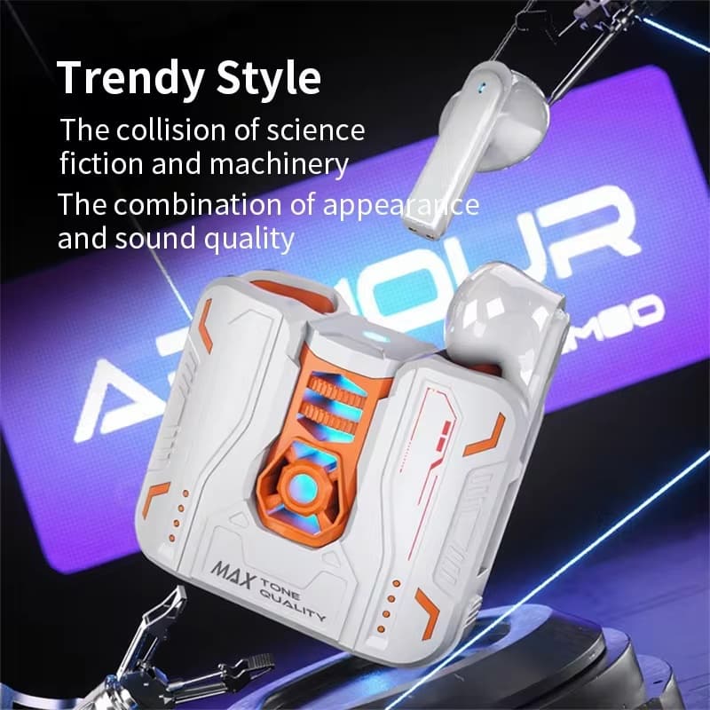 Fones De Ouvido Bluetooth Estilo esports Com Baixa Latência E Efeitos Sonoros 3D Confortáveis Para Uso Em Jogos