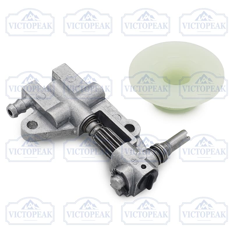 Substituição Peças De Motosserra Bomba De Óleo E Verme Para O Chinês A Gasolina 45cc 52cc 58cc