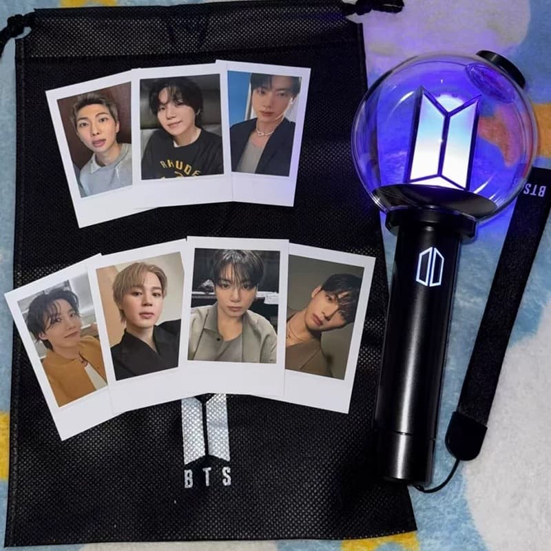 2026 Lightstick Oficial  Novo PRE BTS Versão 4 Conectividade via aplicativo e Bluetooth Ver. 4 Edição Especial