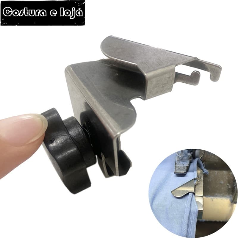 Aparelho Guia Costura Regulavel Anti Enrolamento Overlock