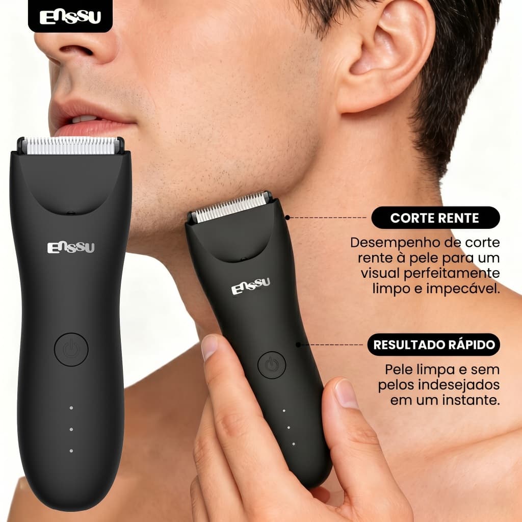 Aparador De Cabelo Masculino Para Preparação De Áreas Íntimas