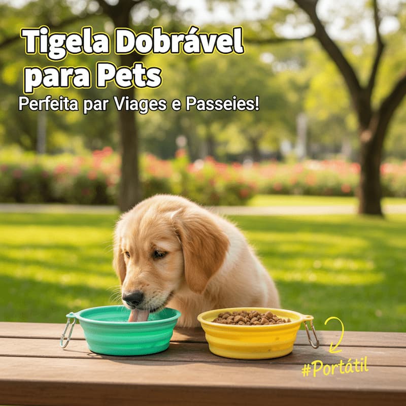 Tigela De Alimentação Retrátil Portátil De Silicone Para Animais De Estimação , Recipiente De Água Viagem Ao Ar Livre Ca