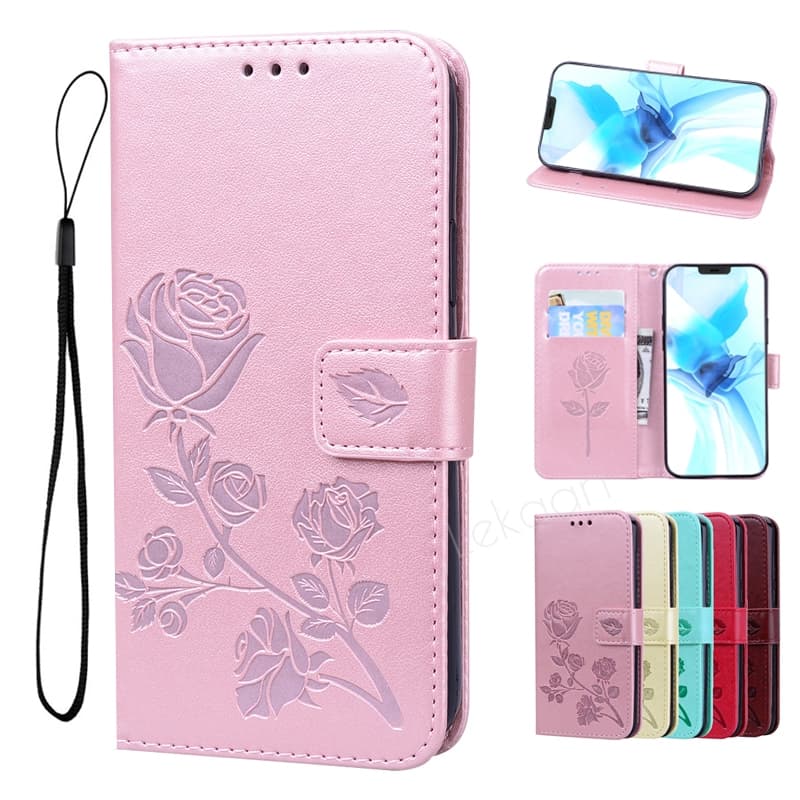 Capa Flip De Couro Para Realme C85 C83 C100 C75 C75X C65 C63 C61 C67 C53 C51 C55 C35 C25Y C21Y C17 C15 C12 C25 C25S C30
