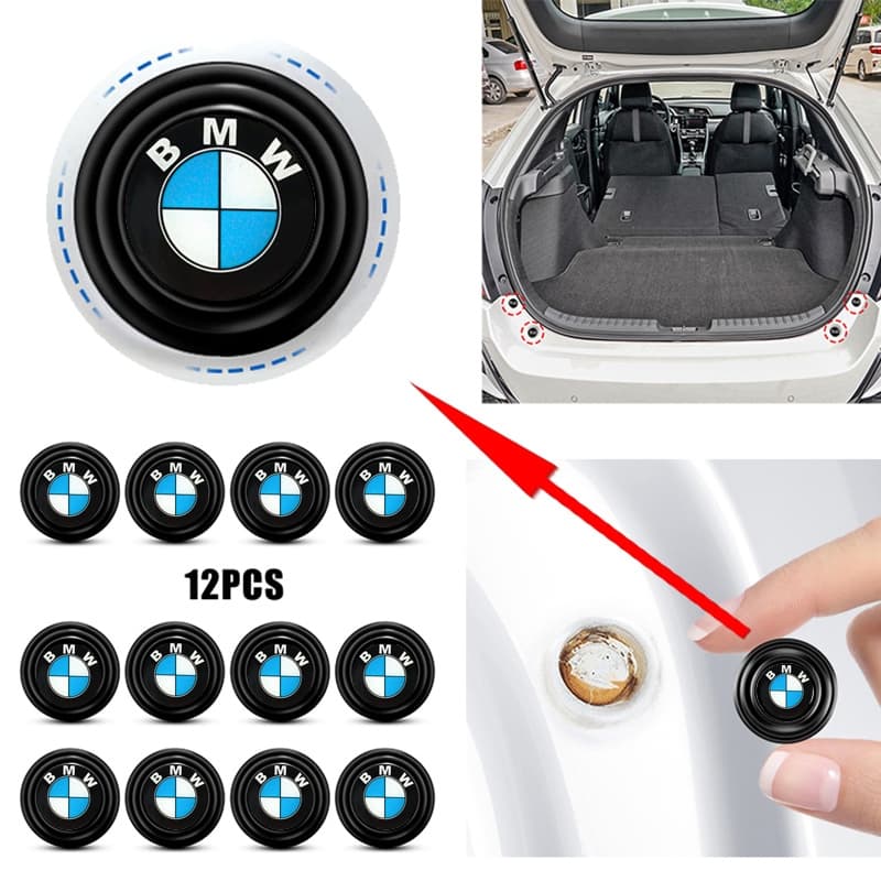 Adesivos Protetores De Amortecedor De Porta De Carro De 2.8 Cm Acessórios De Almofadas De Borracha À Prova De Som Para B