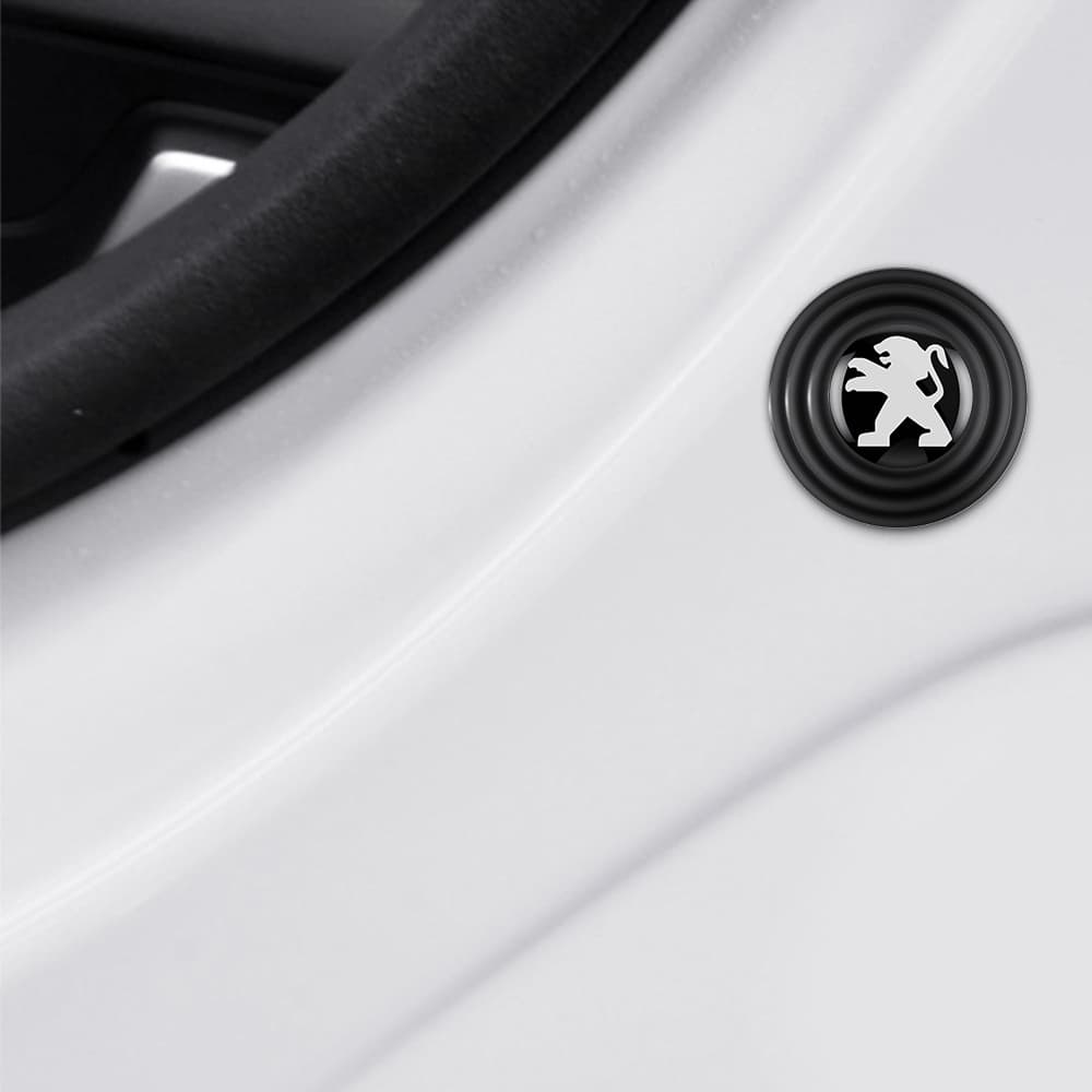 2.8 Cm Peugeot Amortecedor De Porta De Carro Adesivos Protetores Almofadas De Borracha À Prova De Som Acessórios Para MK