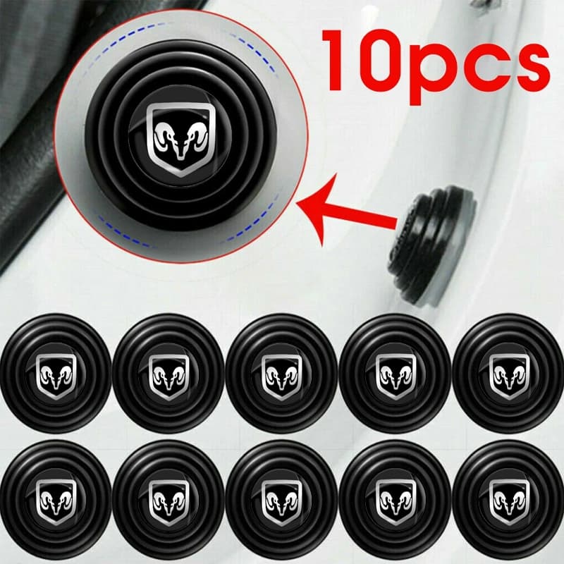 2.8 Cm Dodge Amortecedor De Porta De Carro Adesivos Protetores Almofadas De Borracha À Prova De Som Acessórios Para Jour