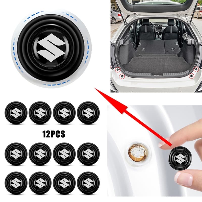 2.8cm Suzuki Amortecedor Da Porta Do Carro Adesivos Protetores Almofadas De Borracha À Prova De Som Acessórios Para Jimn