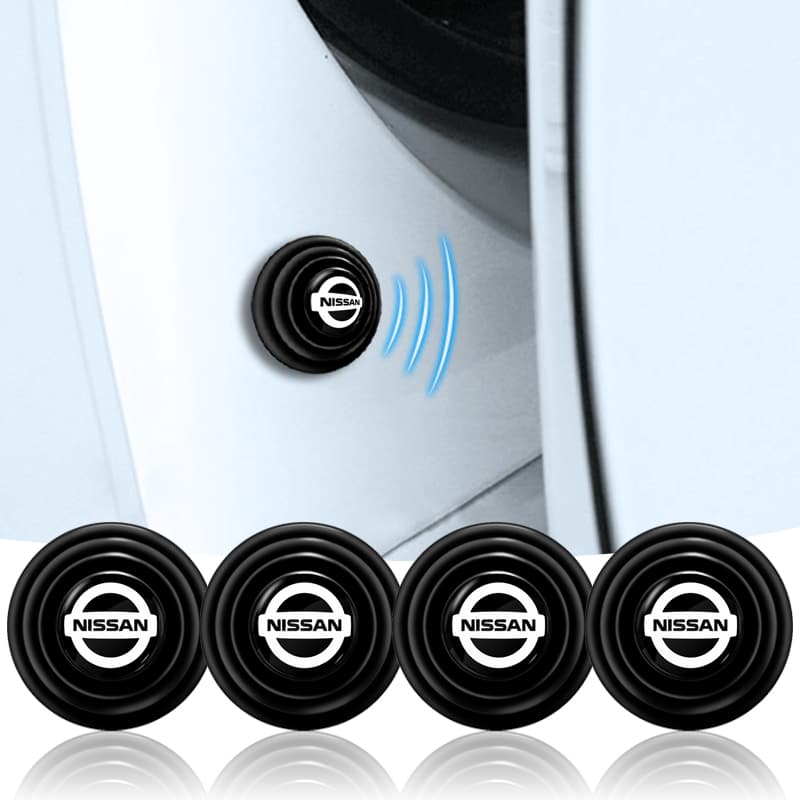 2.8 Cm nissan Amortecedor De Porta De Carro Adesivos Protetores Almofadas De Borracha À Prova De Som Acessórios Para Juk