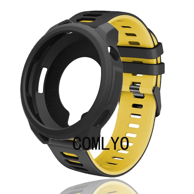 For Haylou watch 4S Smart watch Inteligente Caso Cinta Protetor Capa Silicone Macio Esportes Banda Pulseira