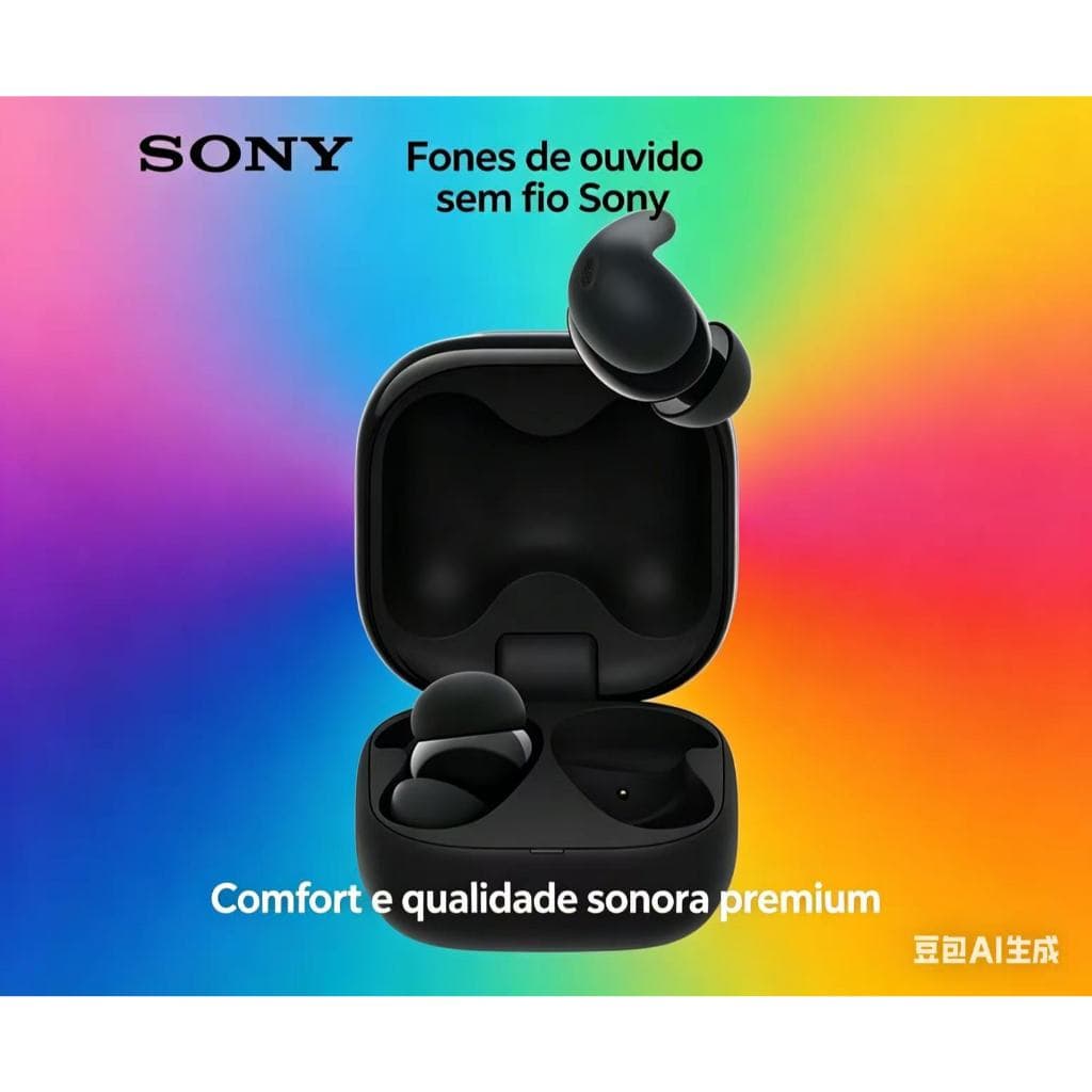 Sony LinkBuds ajuste cancelamento de ruído ativo verdadeiro fone de ouvido sem fio Bluetooth V2 Chip contrata tipo intra