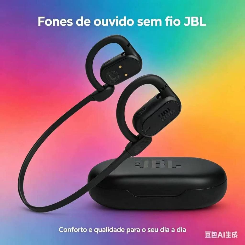 SoundGear Sense Open Style Fone de ouvido intra-auricular Bluetooth esportivo à prova d'água Certificação ANATEL