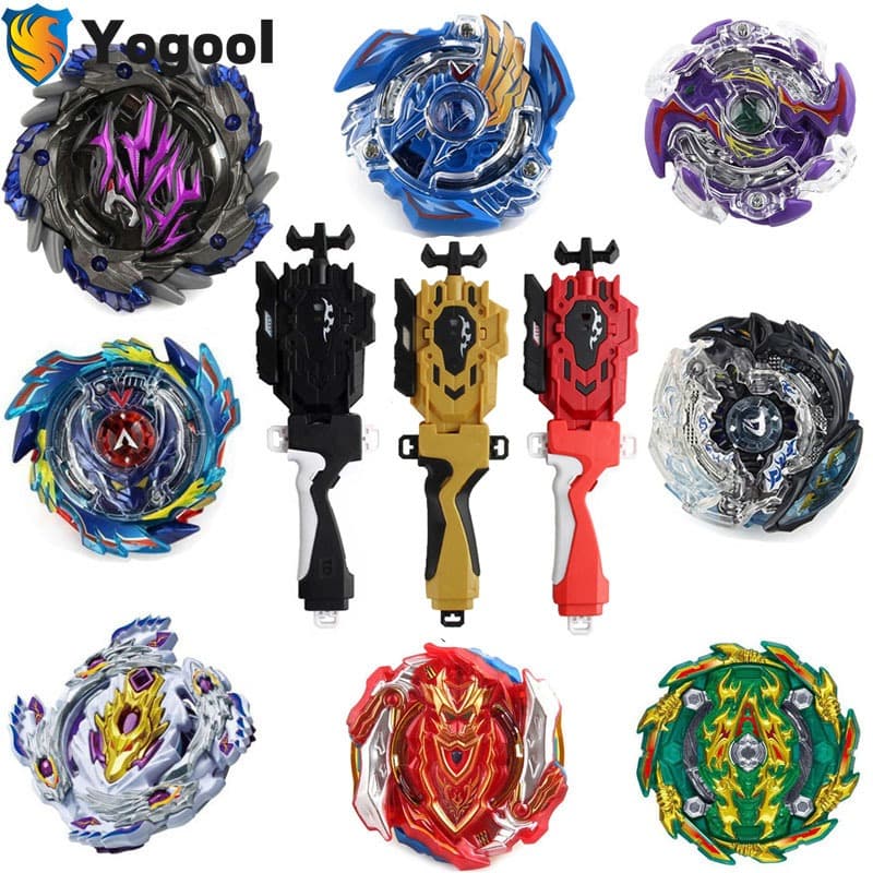 Série bey Burst B-00 ~-139 Com Conjunto De Lançador De Fio De Tração Dupla Brinquedos