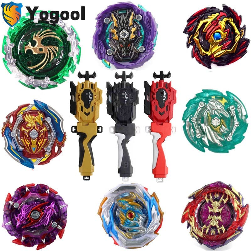 Série Bey Burst B-140 ~-159 Com Conjunto De Lançador De Fio De Tração Dupla Brinquedos Giroscópios