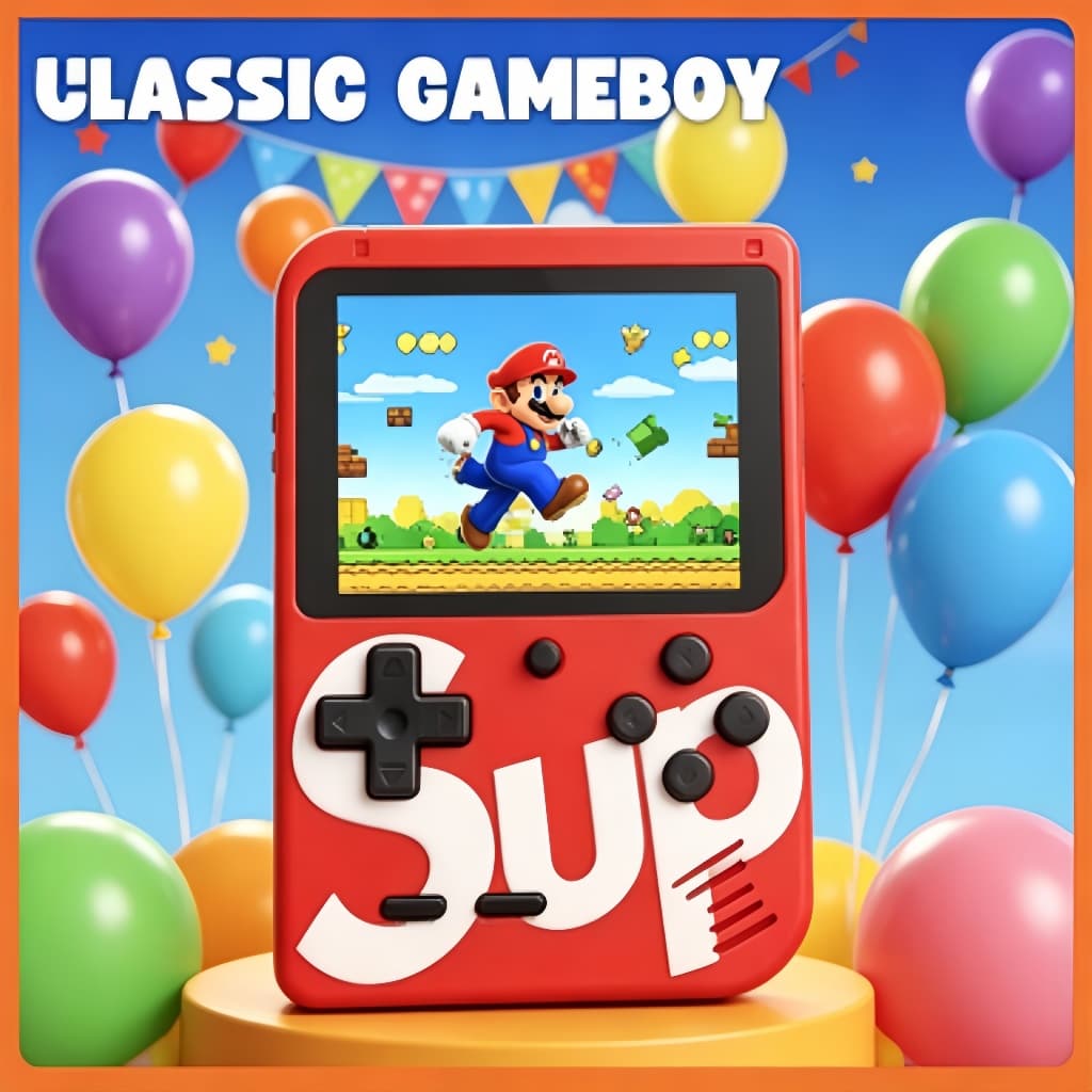 Console de Mão Sup 400 em 1 Jogos, Mini Game Box Individual, Presente Especial de Aniversário