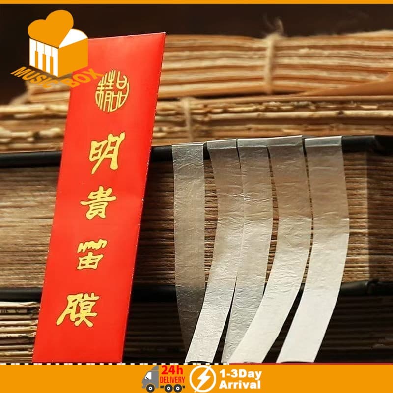 Nova Flauta De Bambu Chinesa Membrana Cola Diafragma Acessórios Desempenho Profissional