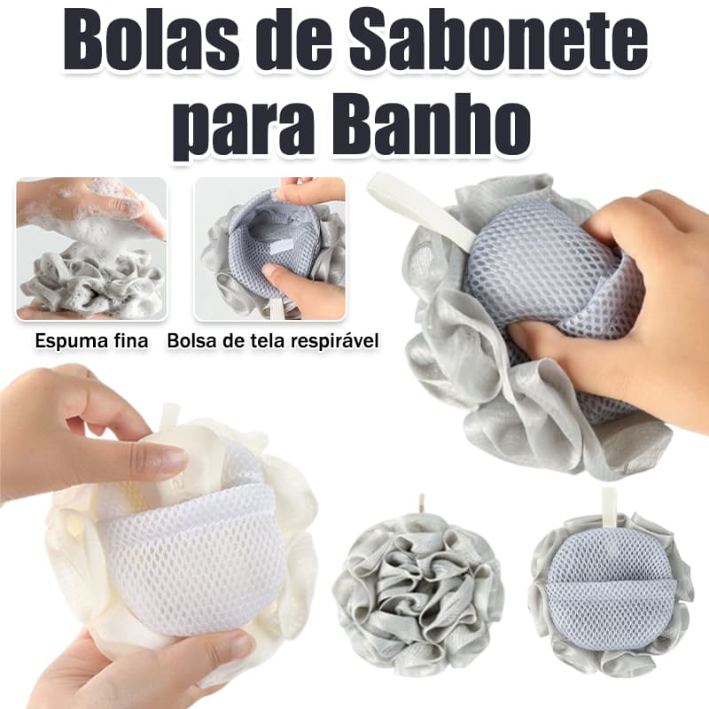 Esponja de Banho Esponja de Banho Rede para Espumar Sabonete Rede para Espumar Limpador Facial