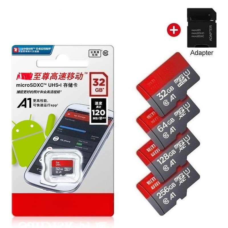 Cartão Micro SD 512GB 1TB 1024GB 256GB 128GB 64GB 32GB 16GB TF De Memória Flash usb 8g 98mb/s microsd Classe 10