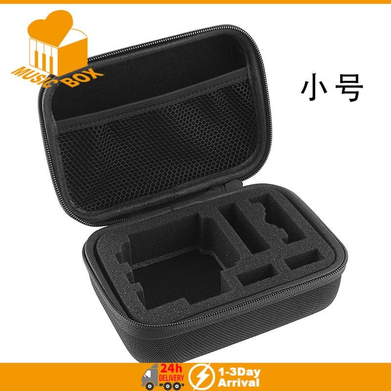 Estojo De Transporte Para GoPro Hero 13 12 11 10 9 8 Preto Caso De Viagem Câmera De Ação Saco De Armazenamento Portátil
