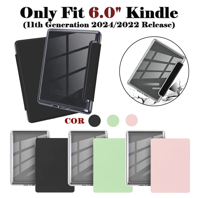 Capa Acrílico Para Kindle 11ª/12ª Geração 6 Polegadas (Sem Alça – C2V2L3/RS23CV (2022/2024))