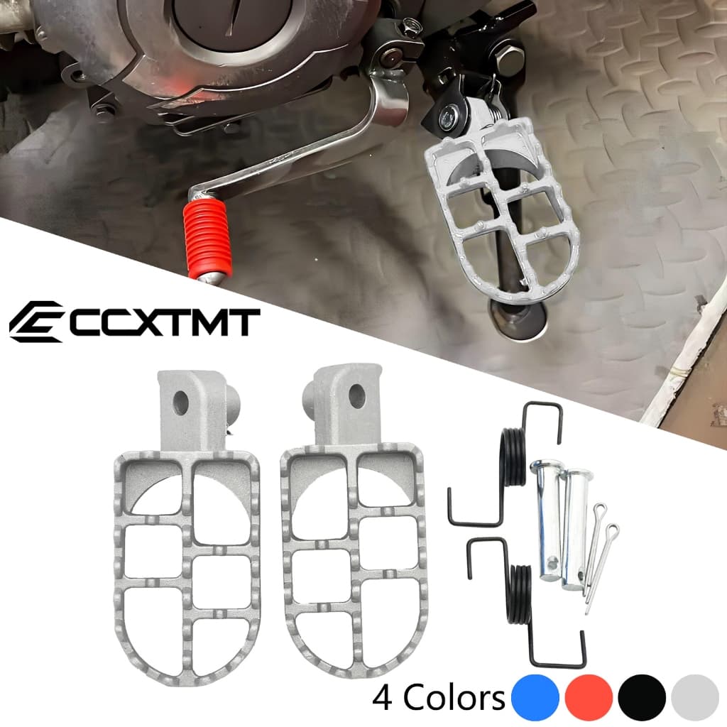 Pedaleiras Para Pés De Motocicleta , Apoio Honda XR50R CRF50 CRF70 CRF80 CRF100F Yamaha PW50 PW80 , Peças De Dirt Bike