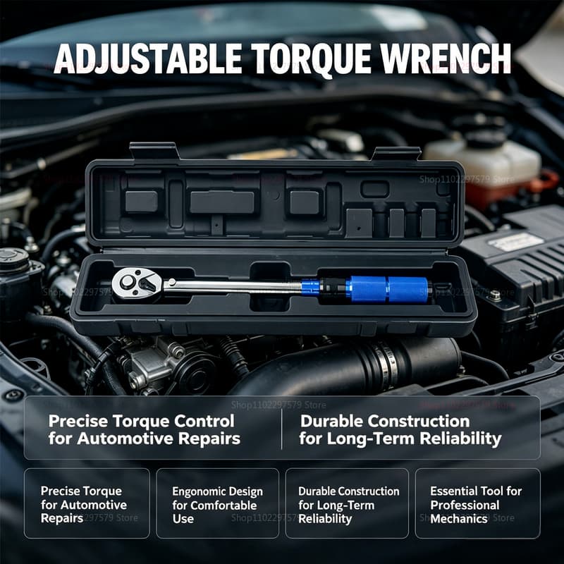 Chave De Torque Digital 3/8 10-60Nm , Soquete De Catraca Automotiva , Precisão ± 3 % , Ferramenta De Oficina Mecânica Pa