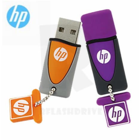 HP Silicone USB 2.0 U Disk 8GB 16GB 32GB 64GB Flash Drive De Alta Velocidade À Prova D'água