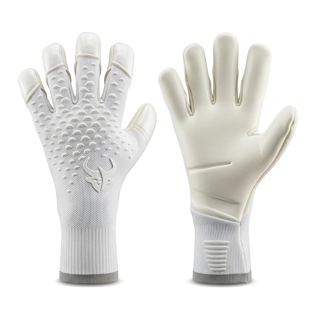 Luvas De Goleiro De Futebol (Estilo Punho) Material De Látex De 4 Mm , Com Pulseira ; Tamanhos 7 A 10 .