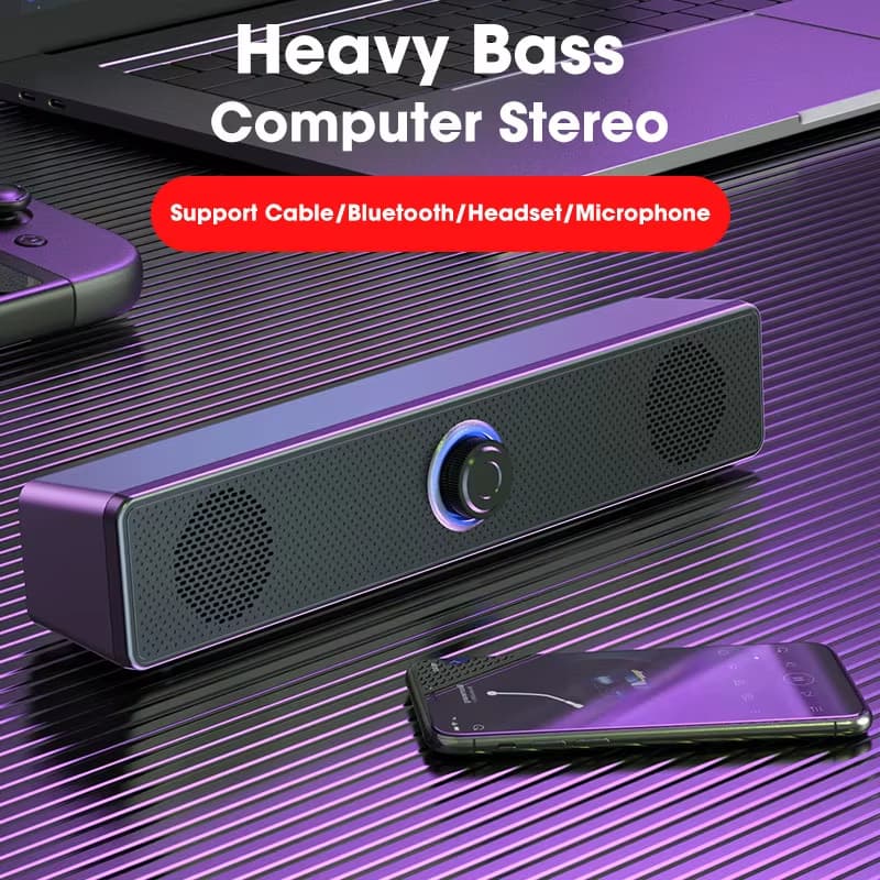 Barra De Som Sem Fio Para TV , Reprodutor De Áudio De Mesa E Alto-Falante De Home Theater Filmes , Música , Esportes , A